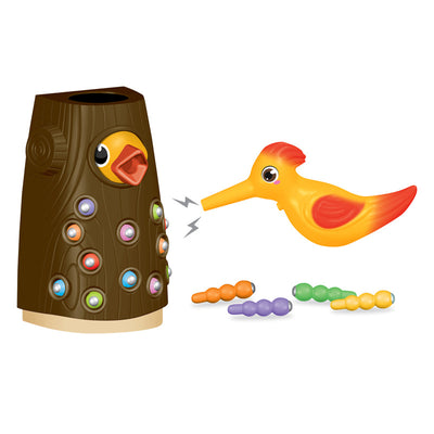 Juego Magnético Educativo Pájaro Carpintero - Alimentar Gusanos - Image 16