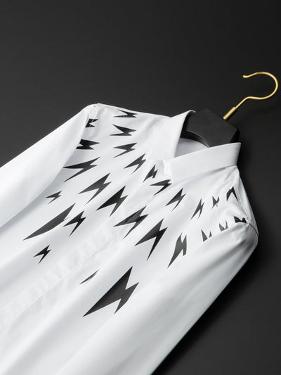 Camisa Manga Larga Hombre Premium con Estampado de Presión Eléctrica - Image 11