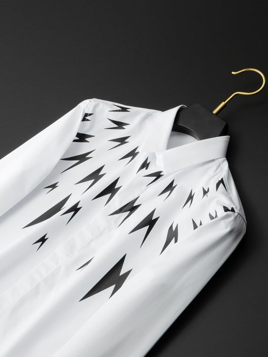 Camisa Manga Larga Hombre Premium con Estampado de Presión Eléctrica - Image 11