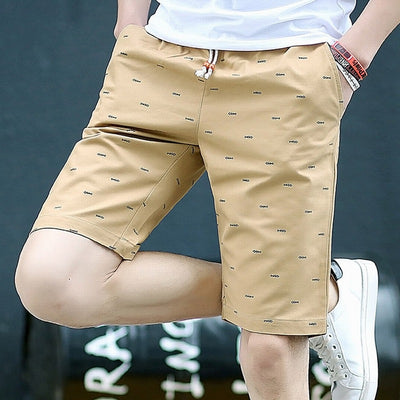 Pantalones Cortos de Algodón Puro Cinco Puntos - Tendencia de Moda - Image 9