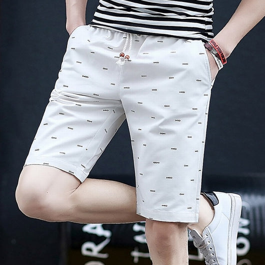 Pantalones Cortos de Algodón Puro Cinco Puntos - Tendencia de Moda - Image 11