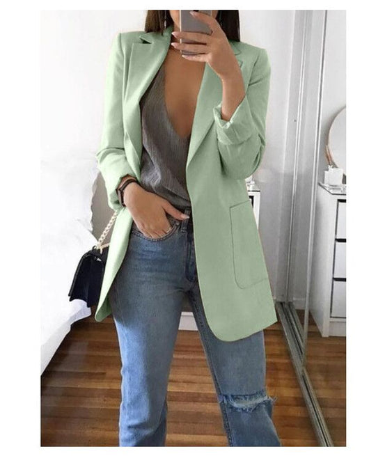 Blazer Cardigan Slim Temperamento Elegante - Image 6
