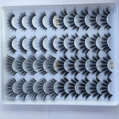 20 Pares de Pestañas Postizas 3D Multivolumen - Efecto Profesional - Image 3