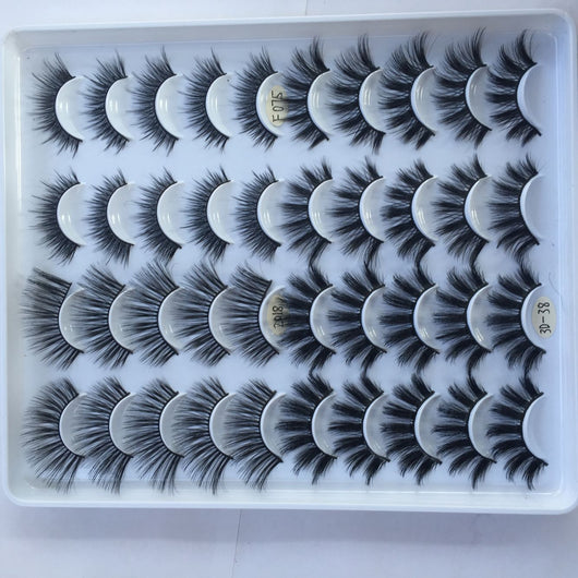 20 Pares de Pestañas Postizas 3D Multivolumen - Efecto Profesional - Image 3