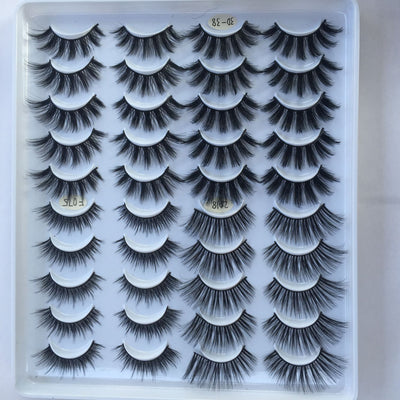 20 Pares de Pestañas Postizas 3D Multivolumen - Efecto Profesional - Image 2