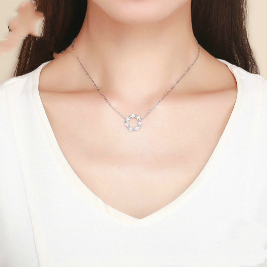 Collar Gipsófila Plateado - Cadena Escote Elegante - Image 9