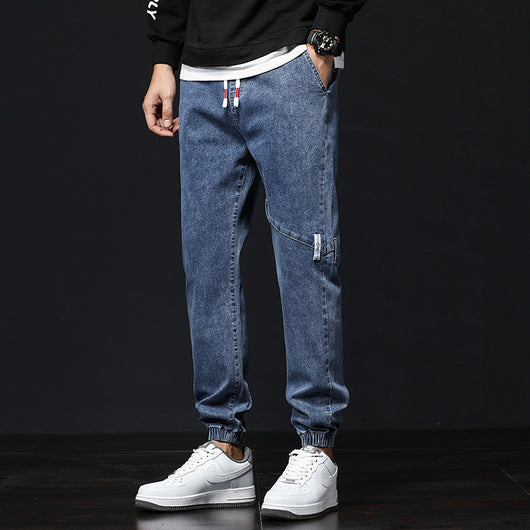 Pantalones Harem Sueltos para Hombre con Cintura Ajustable - Image 14