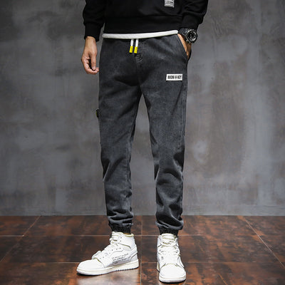 Pantalones Harem Sueltos para Hombre con Cintura Ajustable - Image 20