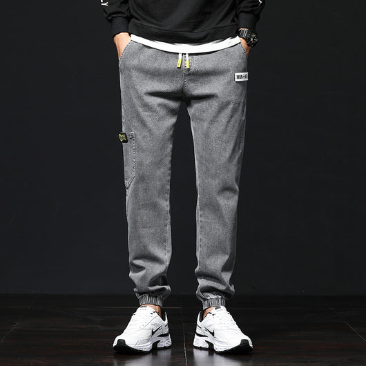 Pantalones Harem Sueltos para Hombre con Cintura Ajustable - Image 23