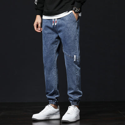 Pantalones Harem Sueltos para Hombre con Cintura Ajustable - Image 2