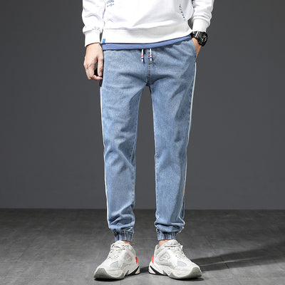 Pantalones Harem Sueltos para Hombre con Cintura Ajustable - Image 4