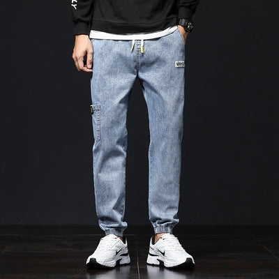 Pantalones Harem Sueltos para Hombre con Cintura Ajustable - Image 10