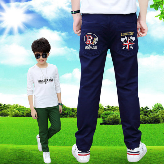 Pantalones Casuales Sueltos para Niños - Verano Ligero Talla 9 Años - Image 11