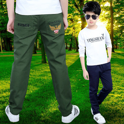 Pantalones Casuales Sueltos para Niños - Verano Ligero Talla 9 Años - Image 13