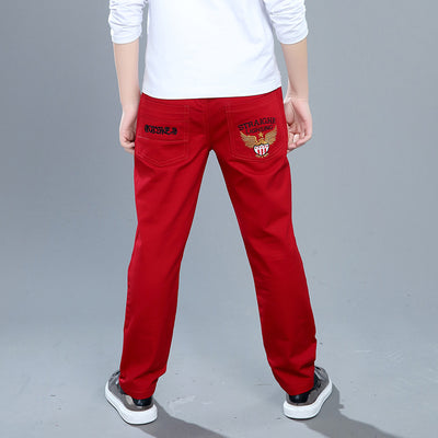 Pantalones Casuales Sueltos para Niños - Verano Ligero Talla 9 Años - Image 14