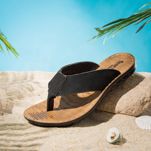 Sandalias Coreanas de Masaje con Cuero Antideslizante - Image 9
