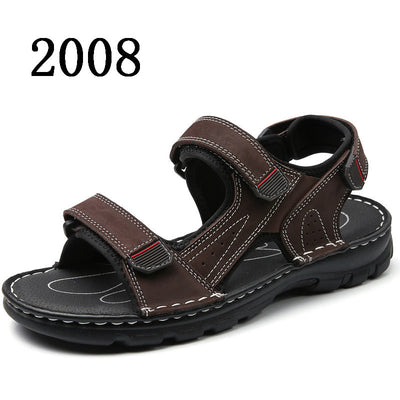 Sandalias Hombre Velcro Cómodas - Chanclas Ajustables Verano - Image 10