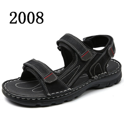 Sandalias Hombre Velcro Cómodas - Chanclas Ajustables Verano - Image 9