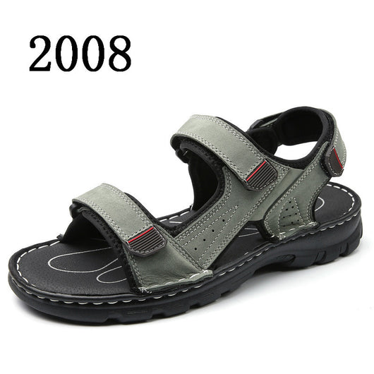 Sandalias Hombre Velcro Cómodas - Chanclas Ajustables Verano - Image 11