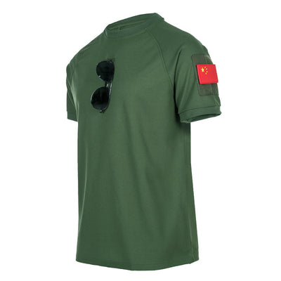 Camiseta Táctica Militar Cuello Redondo Talla Grande - Image 10