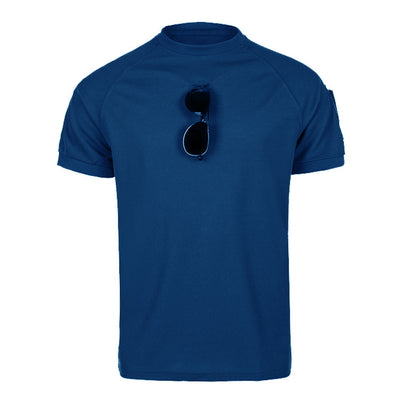 Camiseta Táctica Militar Cuello Redondo Talla Grande - Image 8