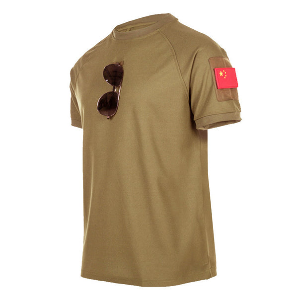 Camiseta Táctica Militar Cuello Redondo Talla Grande - Image 2