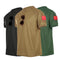 Camiseta Táctica Militar Cuello Redondo Talla Grande