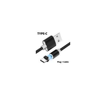 Cable USB Magnético de Carga Rápida (Tipo C y Micro USB)