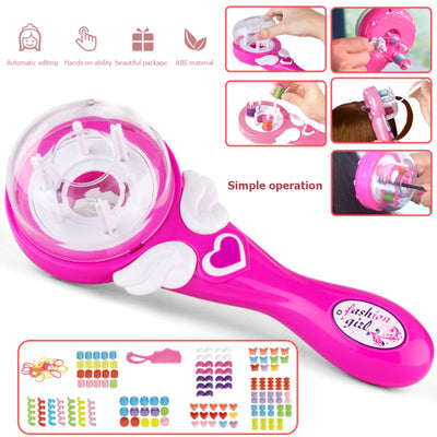 Máquina Automática de Trenzas Eléctricas para Niñas - Juguete DIY de Peinados