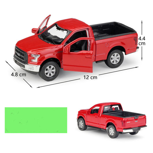 Camioneta de Simulación en Aleación Metálica - Auto de Tracción Retráctil - Image 3