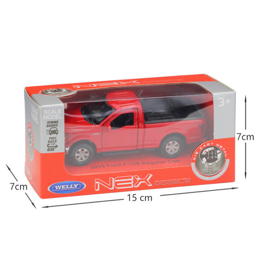 Camioneta de Simulación en Aleación Metálica - Auto de Tracción Retráctil - Image 5