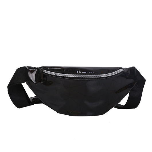 Bolsa de Cintura Coreana Holográfica con Lentejuelas - Bandolera Diagonal para Mujer - Image 10
