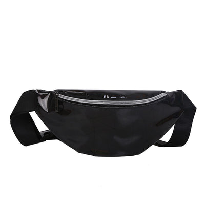 Bolsa de Cintura Coreana Holográfica con Lentejuelas - Bandolera Diagonal para Mujer - Image 5