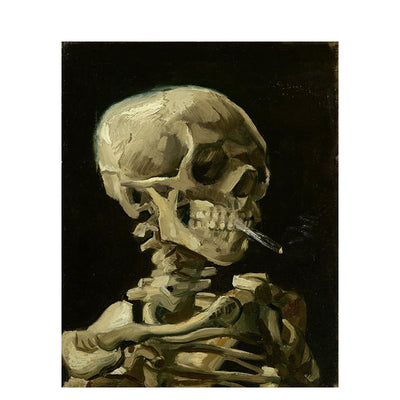 Kit de Pintura por Números - Calavera Humeante