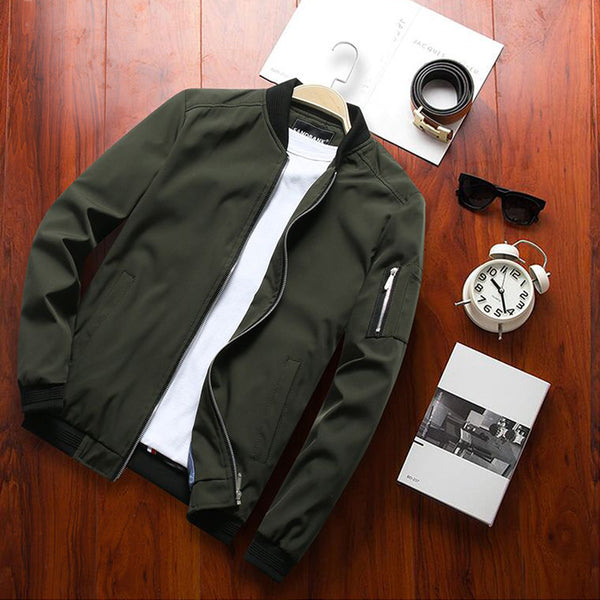 Chaqueta Bomber Casual MIST