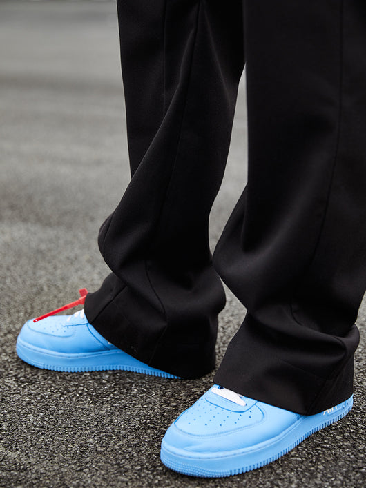 Pantalones Acampanados de Tela de Traje - Elegancia y Comodidad - Image 12