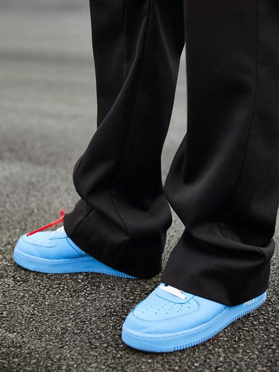 Pantalones Acampanados de Tela de Traje - Elegancia y Comodidad - Image 10