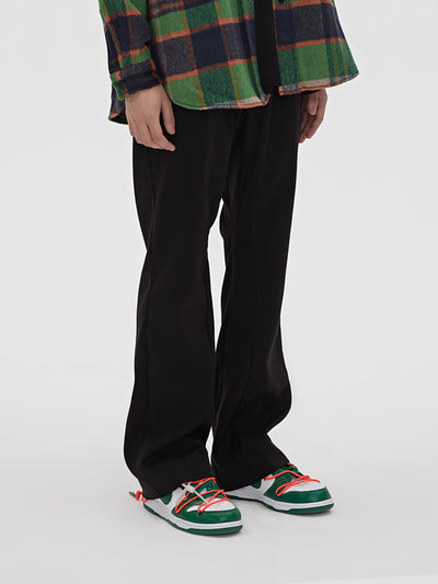 Pantalones Acampanados de Tela de Traje - Elegancia y Comodidad - Image 13