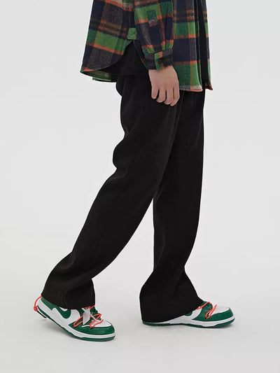 Pantalones Acampanados de Tela de Traje - Elegancia y Comodidad - Image 4