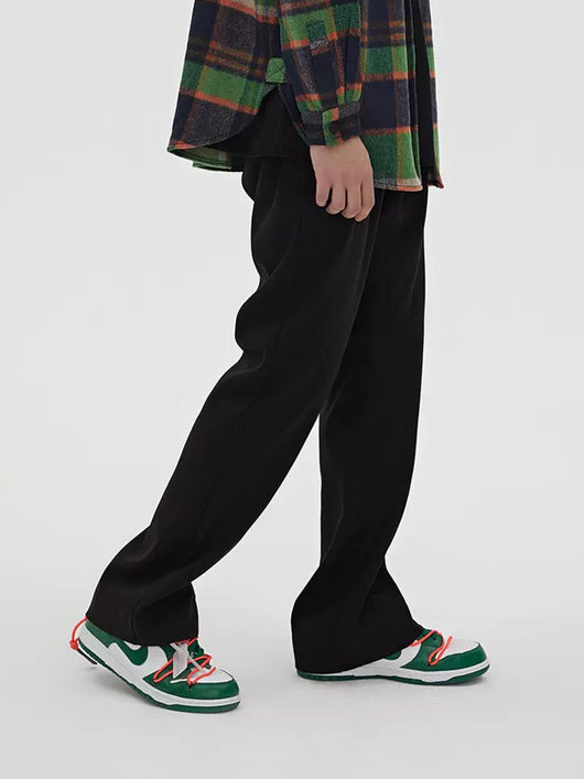 Pantalones Acampanados de Tela de Traje - Elegancia y Comodidad - Image 4