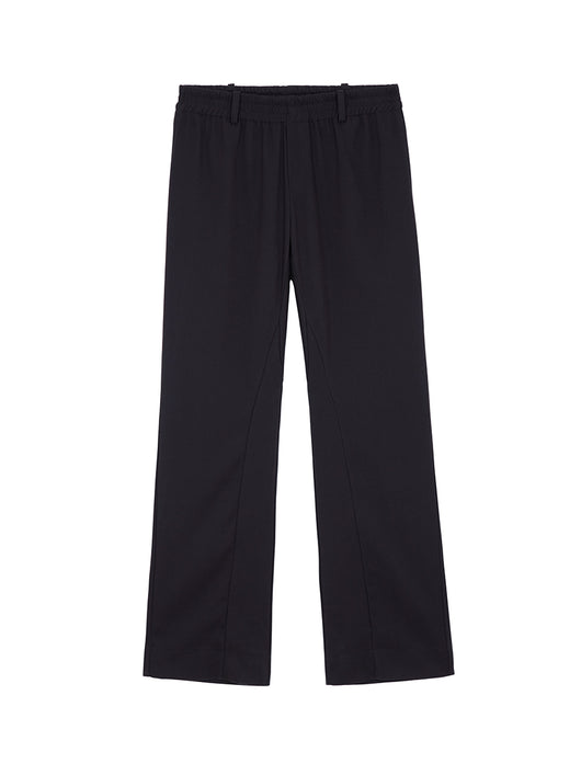 Pantalones Acampanados de Tela de Traje - Elegancia y Comodidad - Image 3