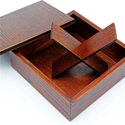 Fiambrera de Madera con 9 Compartimentos - Caja de Almuerzo Japonesa - Image 8