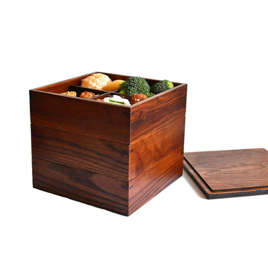 Fiambrera de Madera con 9 Compartimentos - Caja de Almuerzo Japonesa - Image 10