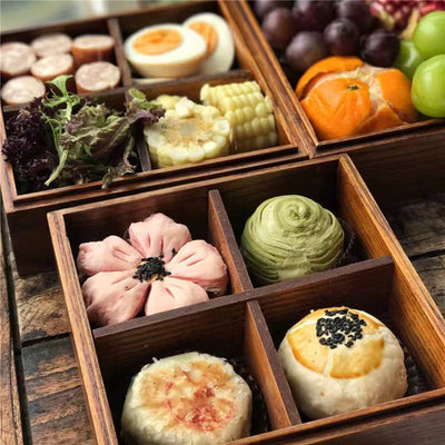 Fiambrera de Madera con 9 Compartimentos - Caja de Almuerzo Japonesa - Image 11