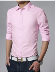 Camisa Casual Hombre Colores Candy - Manga Larga Versátil - Image 8