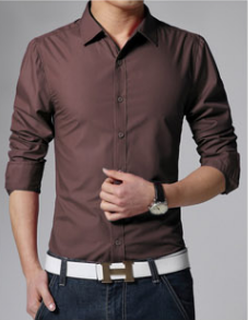 Camisa Casual Hombre Colores Candy - Manga Larga Versátil - Image 12