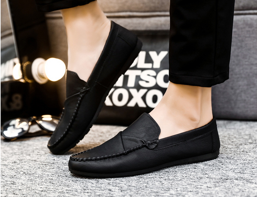 Zapatos Casuales de Cuero para Hombre - Estilo Coreano Británico - Image 3