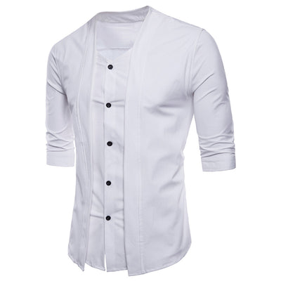 Camisa Slim Fit de Manga Corta para Hombre - Image 10