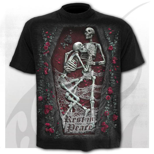 Playera Hombre Diseño Calavera Estampada - Image 2