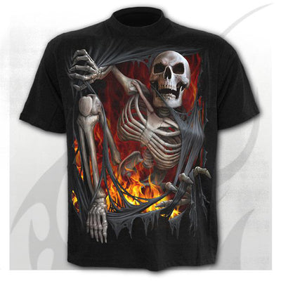 Playera Hombre Diseño Calavera Estampada - Image 6